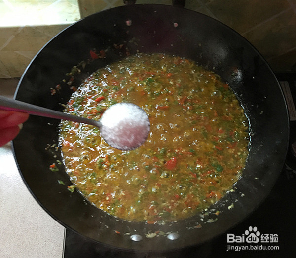 蒜蓉辣椒酱的制作方法