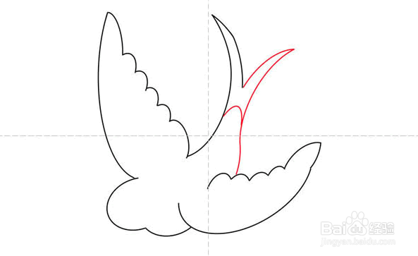 如何绘制燕子