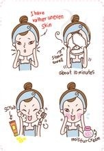 如何正确洗脸呢二？