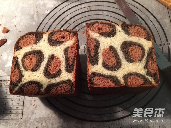 豹纹吐司的做法