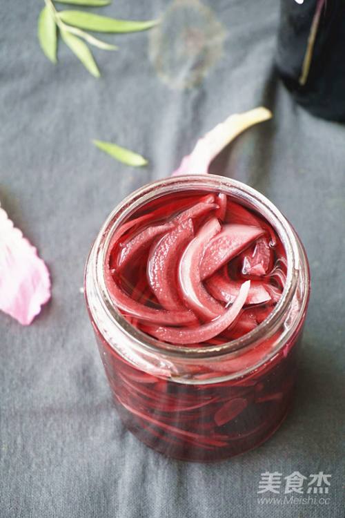 红酒泡洋葱的做法