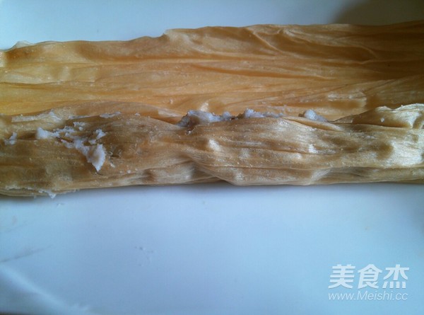 山药腐皮卷的做法