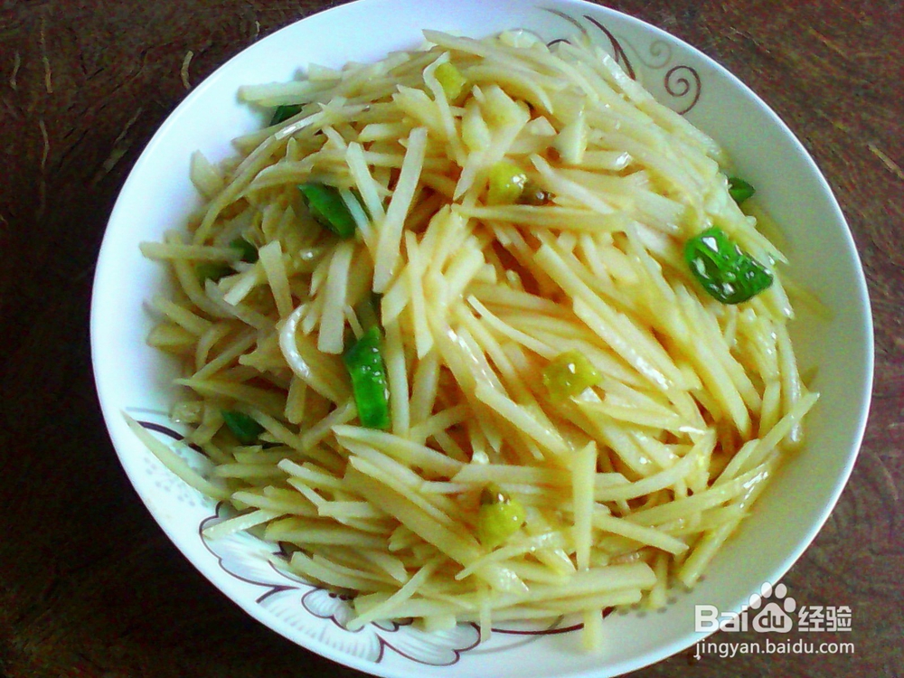 鲜脆泡椒土豆丝