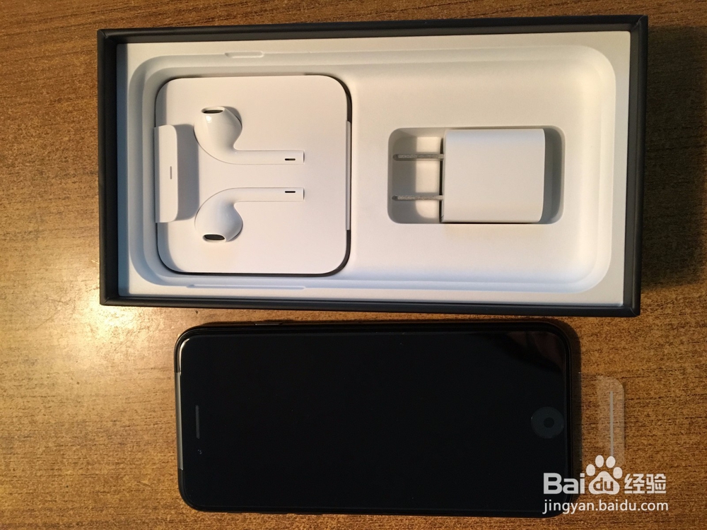 iPhone7 亮黑 开箱晒物