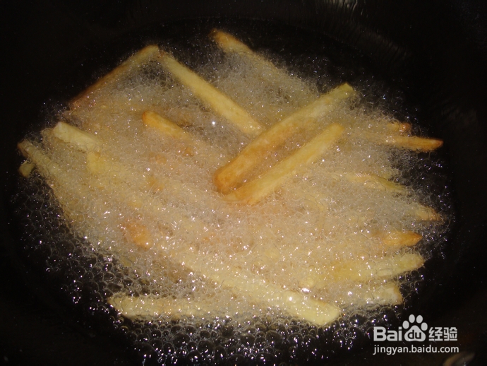 自制'KFC'风味炸薯条