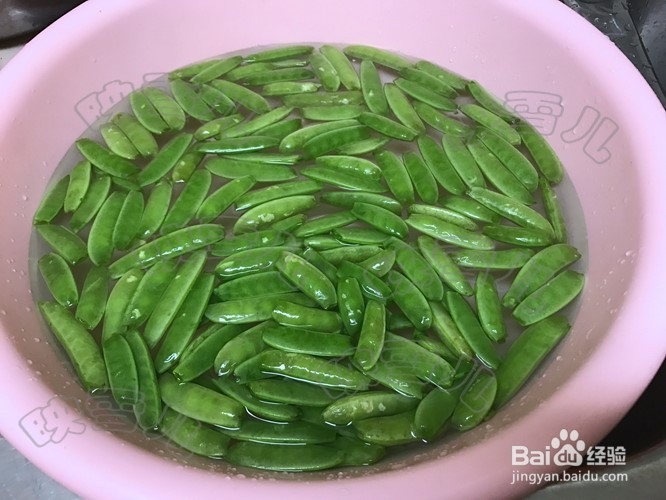 甜豆炒四川辣香肠