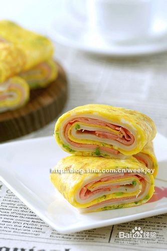 千变万化鸡蛋饼。【早餐蛋饼卷】