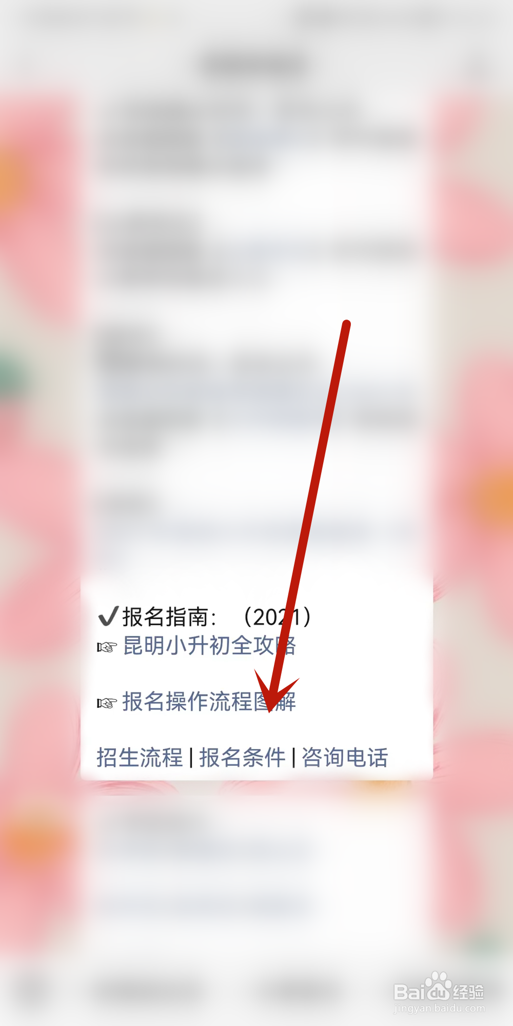 昆明小升初报名学校网上怎么报名