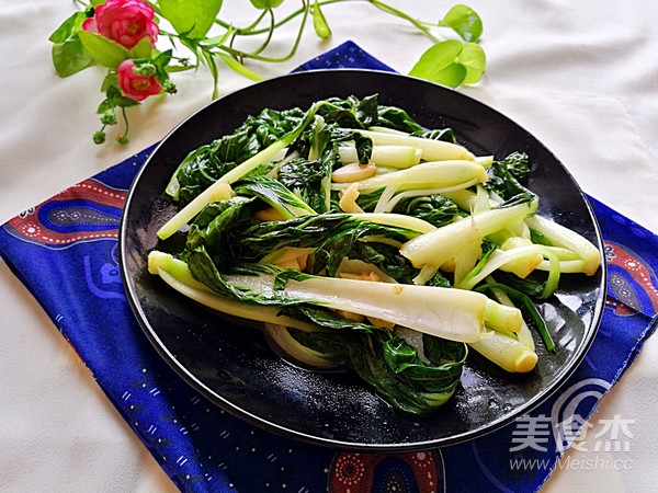 蒜蓉小白菜的做法