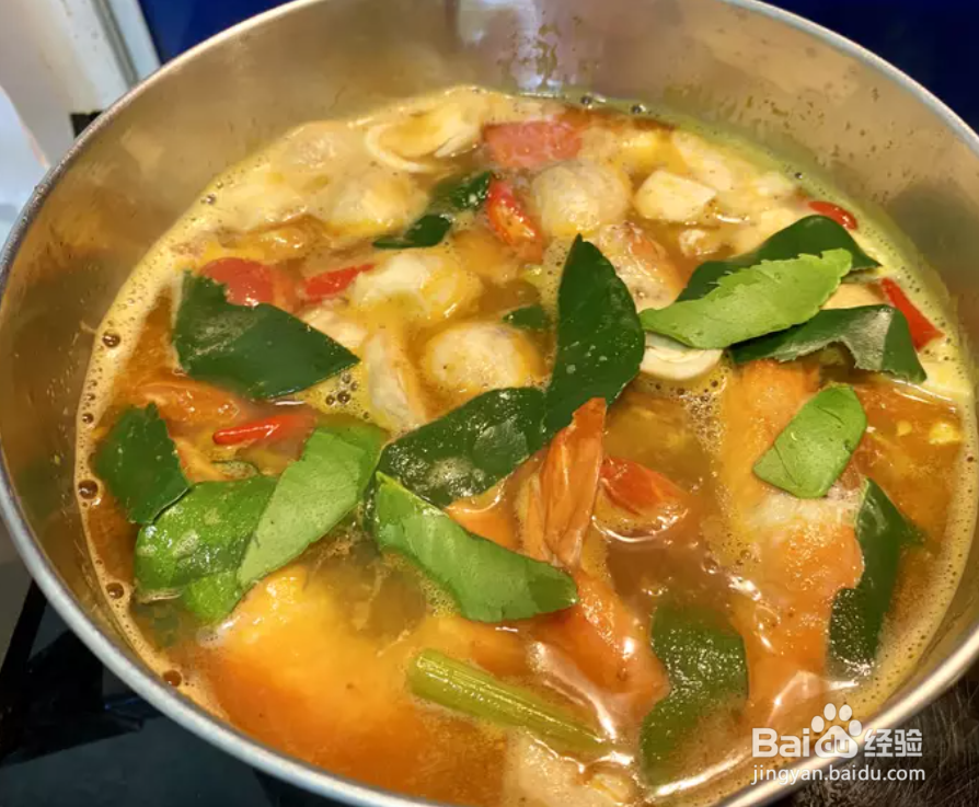 过年菜 泰式酸辣虾汤