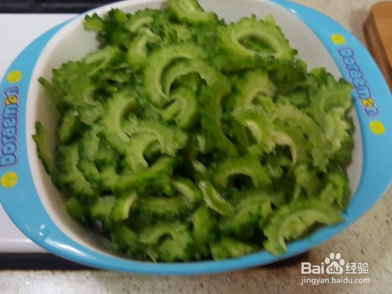 涼拌汽水酸梅苦瓜
