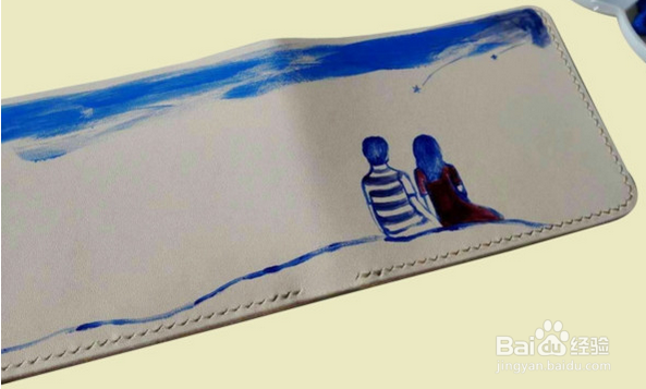 怎样制作漂亮的手绘钱包