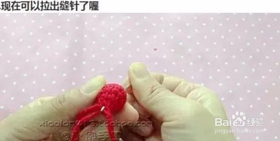 小懒教程--教你钩可爱苹果熊