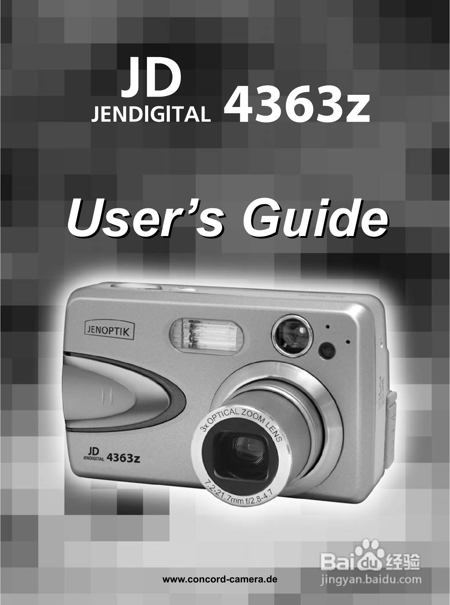 JENOPTIK JD 4363z数码相机说明书:[1]