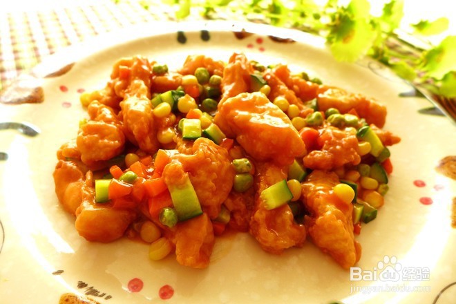 茄汁什锦龙利鱼的做法