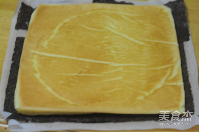 紫菜肉松蛋糕卷