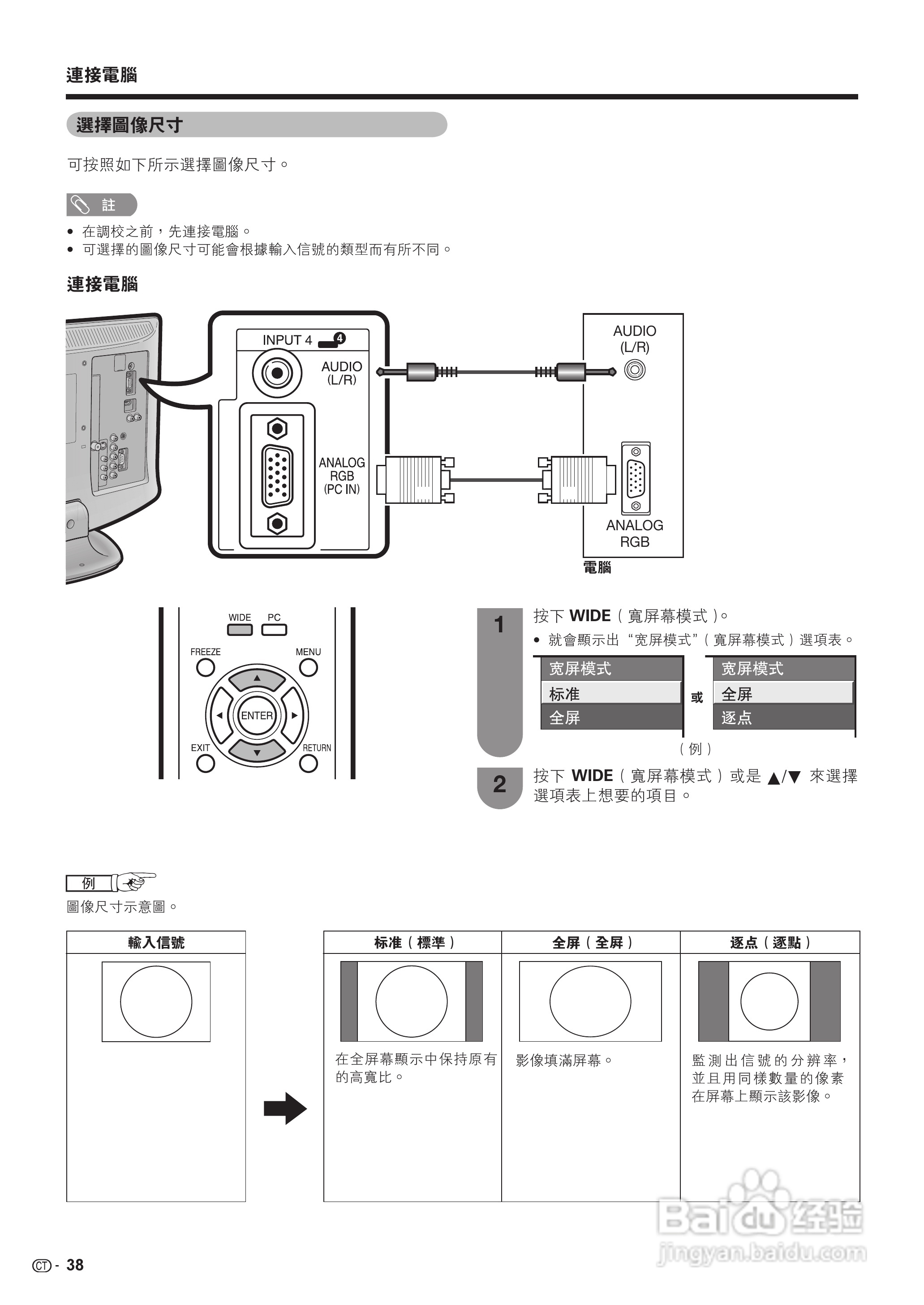 声宝LC-19A33H-BK型液晶电视机说明书:[4]