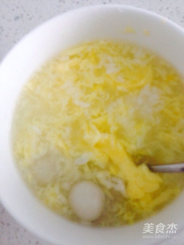 米酒鸡蛋小丸子