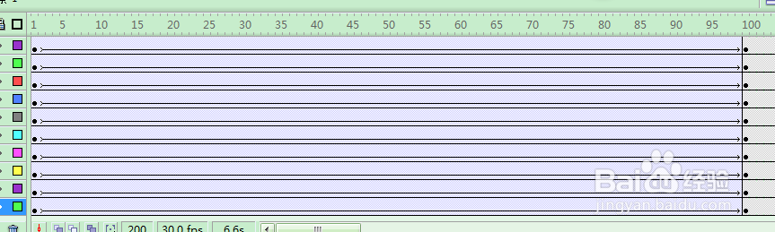 FLASH制作七彩折扇