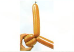 魔法气球造型系列之精品气球小狗