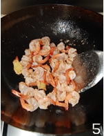 凡人。。烦事。。【芦笋炒虾球】