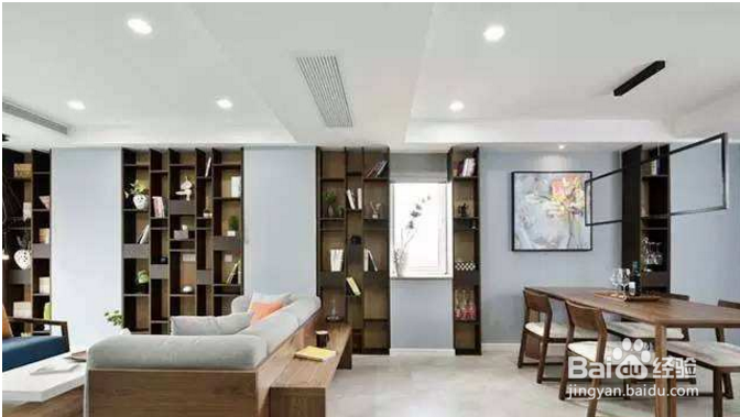 墙面直插书架的施工做法