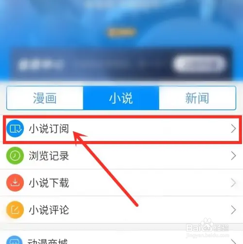 动漫之家订阅的小说在哪里看