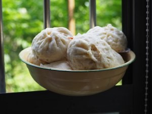 健康养生佳品粉丝白萝卜虾皮包的做法