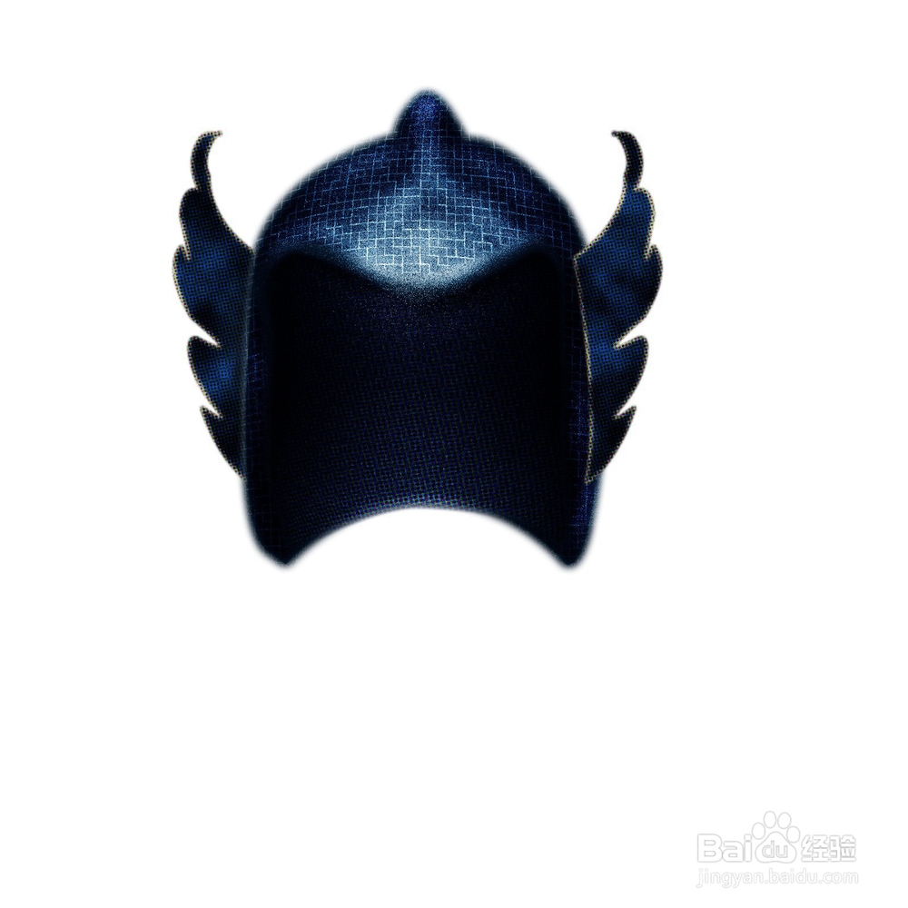 游戏人物盔甲的鼠绘效果是怎样做出来的?(一)