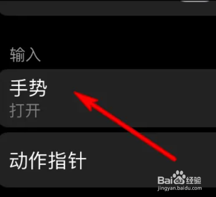 苹果手表手势操作在哪设置