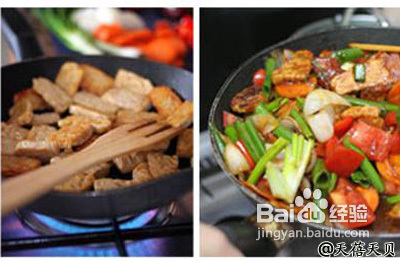 犹太素食食谱:糖醋天贝tempeh的做法