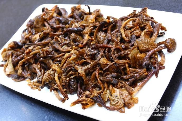 纯天然美味榛蘑