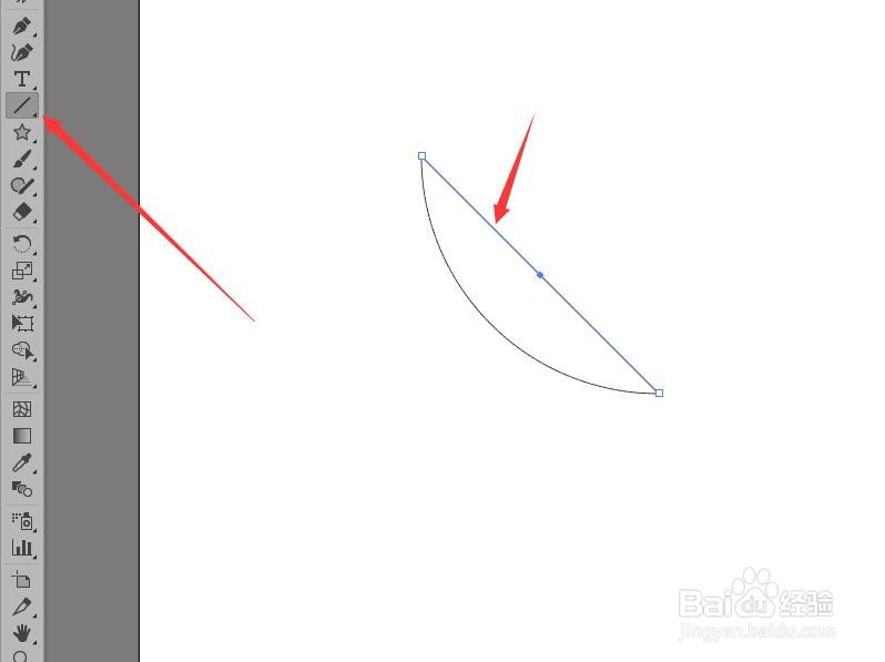 illustrator绘制混合开放路径