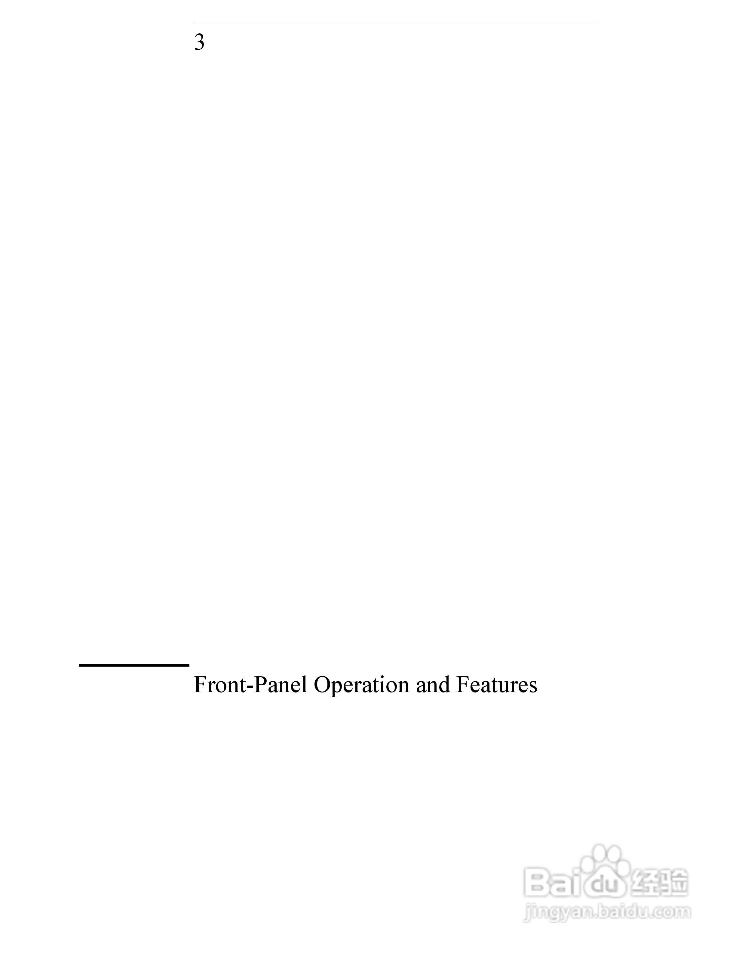 E3645A型80W电源供应器操作手册:[5]