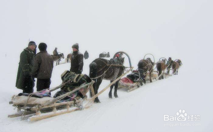 喀纳斯冬季图瓦民俗