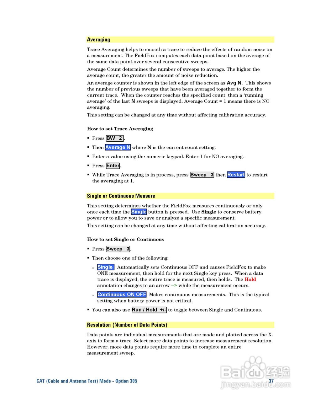 N9923A型Fieldfox手持式RF向量网路分析仪操作手册:[4]