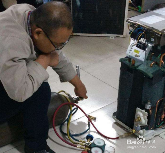 夏普空调加液(空调加雪种)及加液加冷媒的技巧