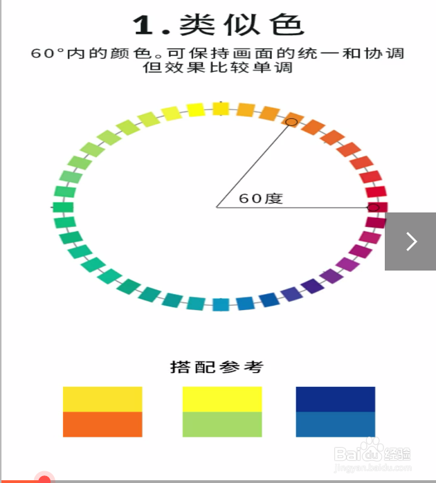 颜色搭配的秘诀