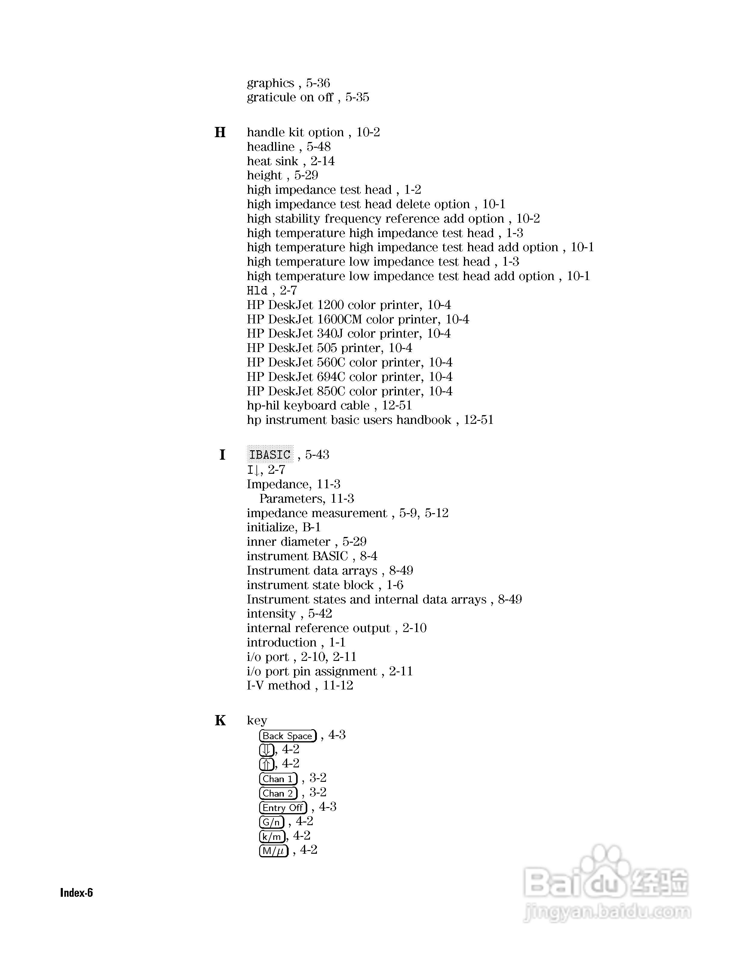 HP4291B分析仪说明书:[38]