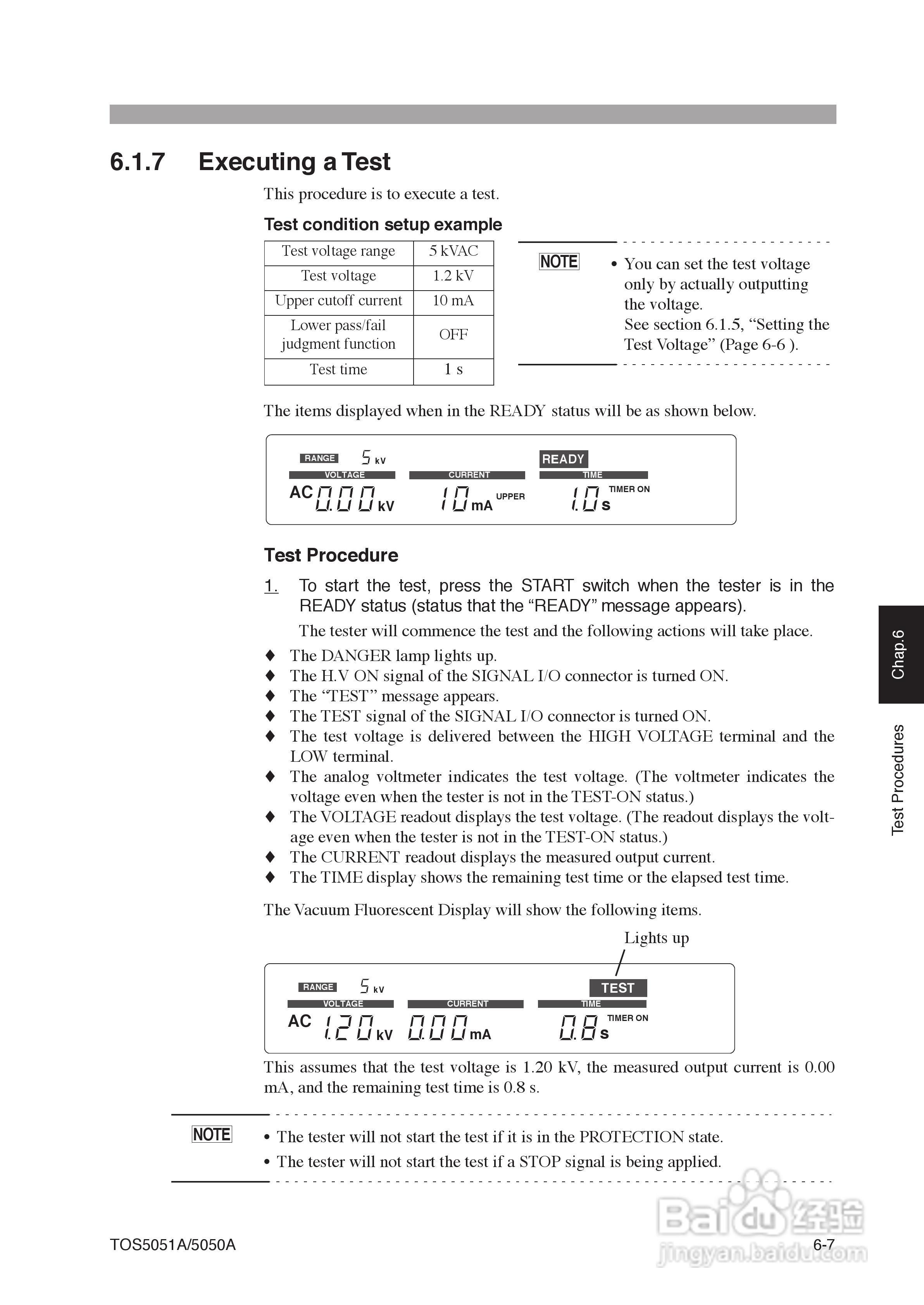 日本菊水TOS5051A/5050A耐压测试仪英文版说明书:[7]