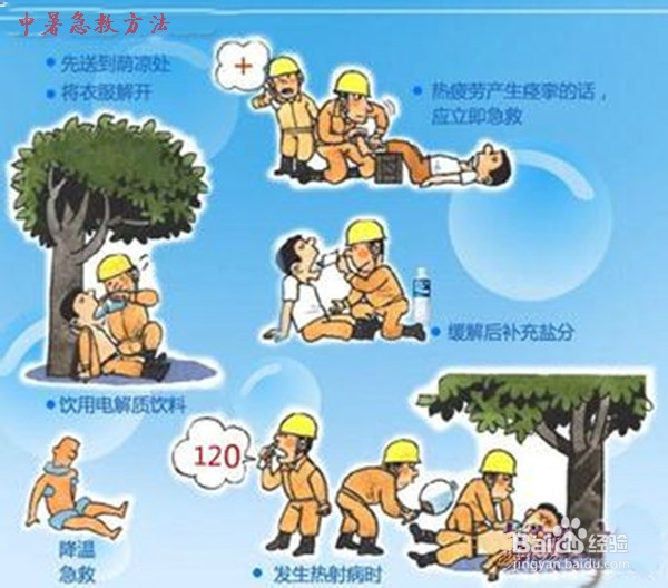 教给孩子中暑急救方法