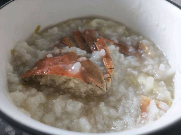 鲜到不能自拔的螃蟹粥