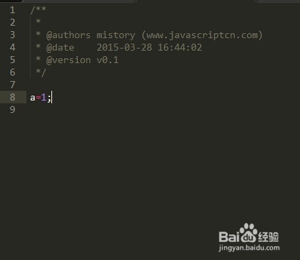 javascript如何定义变量