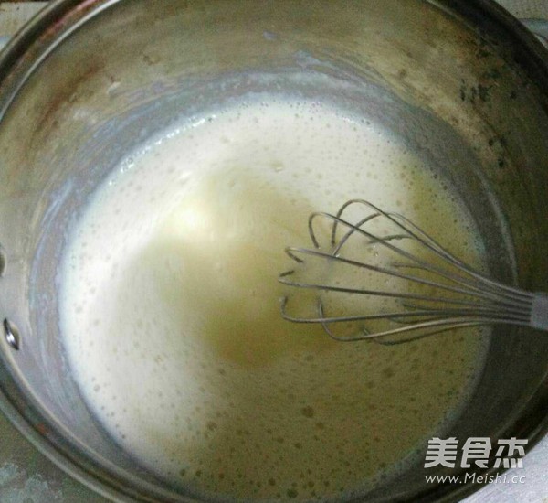 抹茶牛奶酱的做法