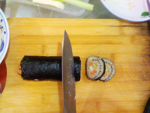 在家自制美味寿司