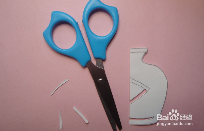 手工剪纸陶器坛子图形怎么剪