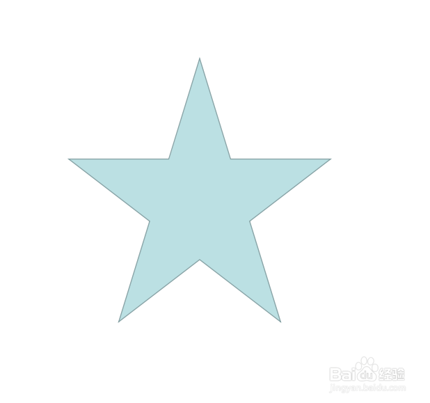 如何用PPT将插入的图片剪裁成五角星型？