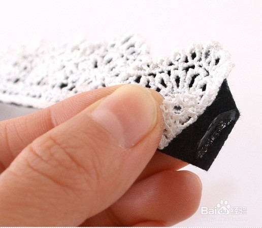 教你做蕾丝皇冠发卡