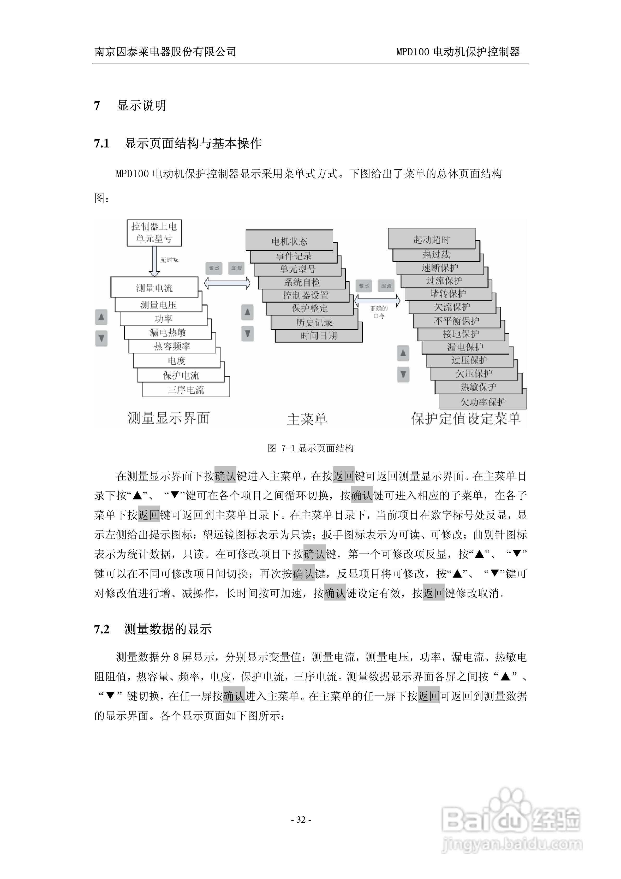 MPD100 电动机保护控制器使用说明书:[4]