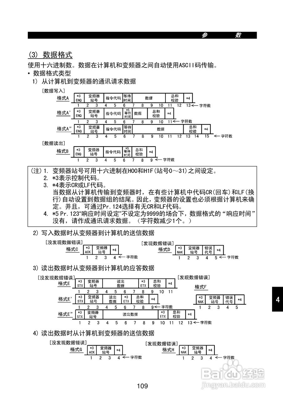 FR-E500系列变频调速器使用手册:[13]